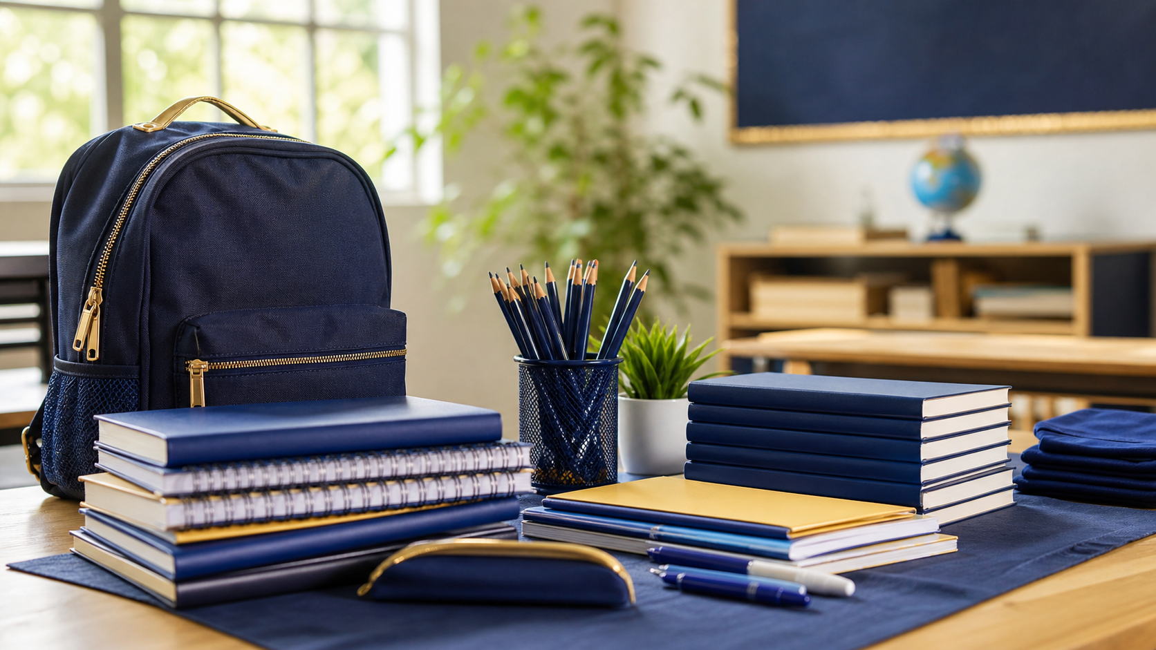 Education support supplies prepared for students